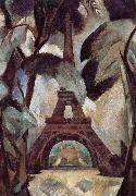 Delaunay, Robert Eiffel Tower France oil painting artist